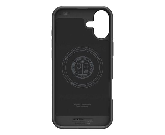 Чехол для мобильного телефона Spigen iPhone 16 Core Armor MagFit Matte Black (ACS08221), изображение 4 Чехол для мобильного телефона Spigen iPhone 16 Core Armor MagFit Matte Black (ACS08221), изображение 4
