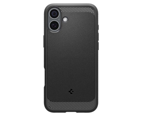 Чехол для мобильного телефона Spigen iPhone 16 Rugged Armor MagFit Matte Black (ACS08214)