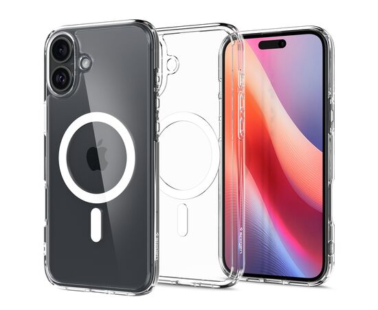 Чехол для мобильного телефона Spigen iPhone 16 Ultra Hybrid MagFit White (ACS08205), изображение 3 Чехол для мобильного телефона Spigen iPhone 16 Ultra Hybrid MagFit White (ACS08205), изображение 3