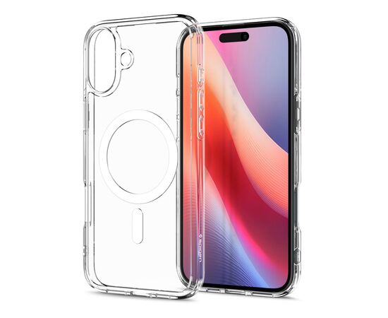 Чехол для мобильного телефона Spigen iPhone 16 Ultra Hybrid MagFit White (ACS08205), изображение 4 Чехол для мобильного телефона Spigen iPhone 16 Ultra Hybrid MagFit White (ACS08205), изображение 4