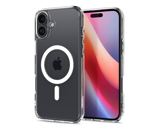 Чехол для мобильного телефона Spigen iPhone 16 Ultra Hybrid MagFit White (ACS08205), изображение 5 Чехол для мобильного телефона Spigen iPhone 16 Ultra Hybrid MagFit White (ACS08205), изображение 5