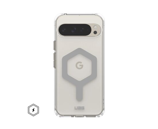 Чехол для мобильного телефона UAG Google Pixel 9 Pro XL Plyo Pro Magnetic Ice/Silver (614456114333)