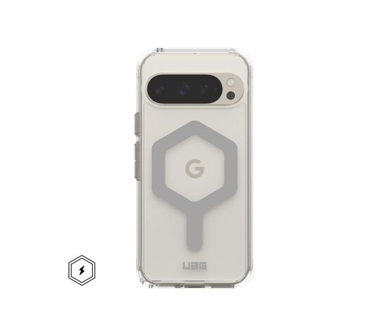 Чехол для мобильного телефона UAG Google Pixel 9 Pro Plyo Pro Magnetic Ice/Silver (614458114333)
