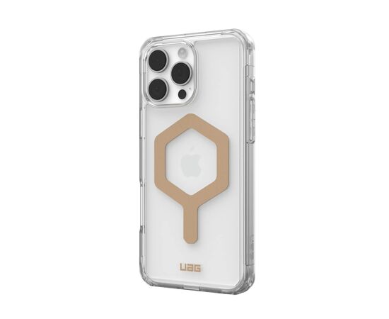 Чехол для мобильного телефона UAG iPhone 16 Pro Max Plyo Magsafe Ice/Gold (114481114381), изображение 2