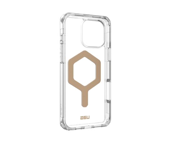 Чехол для мобильного телефона UAG iPhone 16 Pro Max Plyo Magsafe Ice/Gold (114481114381), изображение 6