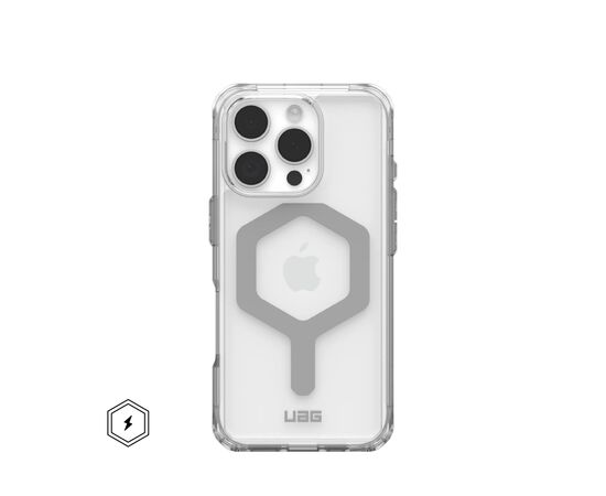 Чохол до мобільного телефона UAG iPhone 16 Pro Plyo Magsafe Ice/Silver (114480114333)