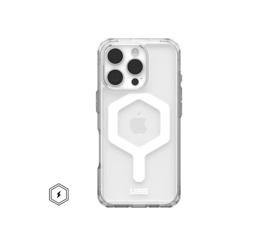 Чехол для мобильного телефона UAG iPhone 16 Pro Plyo Magsafe Ice/White (114480114341)