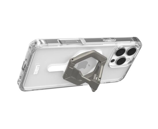 Чехол для мобильного телефона UAG Apple iPhone 16 Pro Max Plyo MagSafe Ice White/Titanium Stand (1144811BV01), изображение 4 Чехол для мобильного телефона UAG Apple iPhone 16 Pro Max Plyo MagSafe Ice White/Titanium Stand (1144811BV01), изображение 4