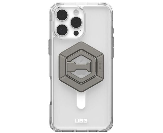Чехол для мобильного телефона UAG Apple iPhone 16 Pro Max Plyo MagSafe Ice White/Titanium Stand (1144811BV01)