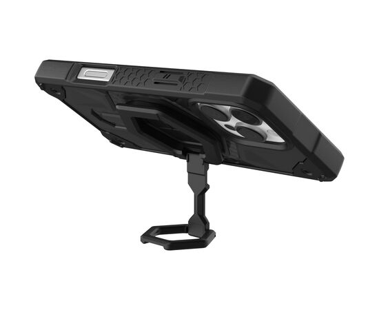 Чехол для мобильного телефона UAG iPhone 16 Pro Max, Monarch Pro Magsafe Carbon Fiber/Black Stand (1144571BV01), изображение 5