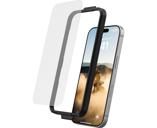 Стекло защитное UAG iPhone 16 Pro Clear (14435711NA), изображение 4 Стекло защитное UAG iPhone 16 Pro Clear (14435711NA), изображение 4