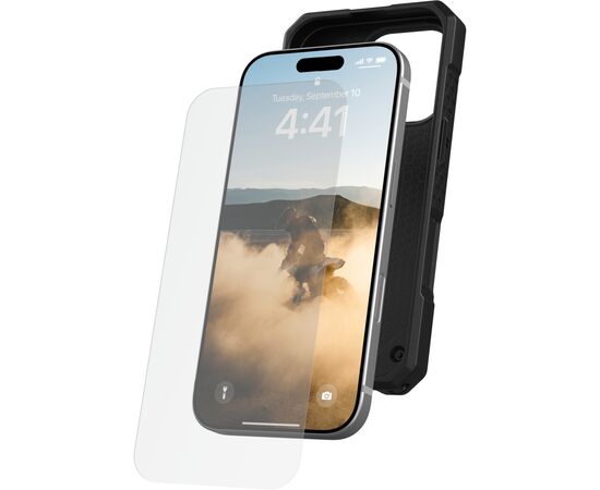 Стекло защитное UAG iPhone 16 Pro Clear (14435711NA), изображение 5 Стекло защитное UAG iPhone 16 Pro Clear (14435711NA), изображение 5