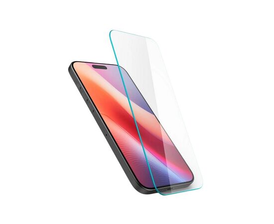 Стекло защитное Spigen iPhone 16 Plus/15 Plus Glas tR SLIM HD (1 Pack) (AGL06890), изображение 3 Стекло защитное Spigen iPhone 16 Plus/15 Plus Glas tR SLIM HD (1 Pack) (AGL06890), изображение 3