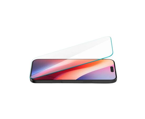 Стекло защитное Spigen iPhone 16 Plus/15 Plus Glas tR SLIM HD (1 Pack) (AGL06890), изображение 5 Стекло защитное Spigen iPhone 16 Plus/15 Plus Glas tR SLIM HD (1 Pack) (AGL06890), изображение 5