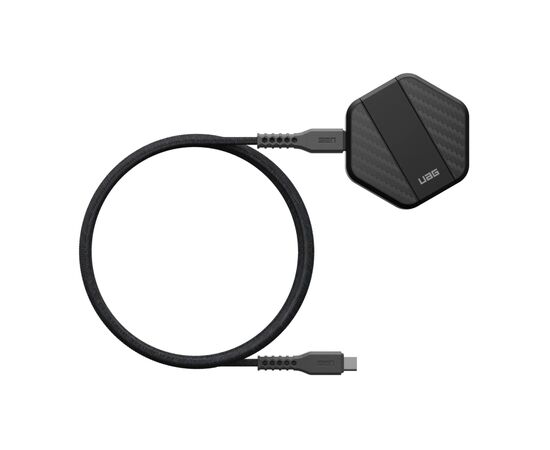Зарядное устройство UAG Wireless Charging Pad With Stand Black/Carbon Fiber (9B4410114042)