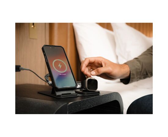 Зарядний пристрій UAG 3in1 Travel Charger Black/Grey (9B4412114030), зображення 12