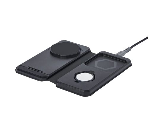 Зарядний пристрій UAG 3in1 Travel Charger Black/Grey (9B4412114030), зображення 9