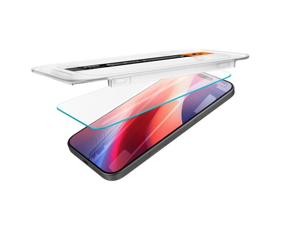 Стекло защитное Spigen iPhone 16 Pro Max Glas.tR EZ Fit (2 Pack) (AGL07907), изображение 3 Стекло защитное Spigen iPhone 16 Pro Max Glas.tR EZ Fit (2 Pack) (AGL07907), изображение 3