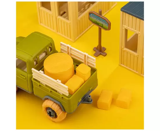 Игровой набор Otamanko Веселый хутор (грузовик и конюшня с лошадями) (8818K), изображение 4 Игровой набор Otamanko Веселый хутор (грузовик и конюшня с лошадями) (8818K), изображение 4