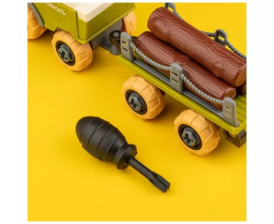 Ігровий набір Otamanko Веселий хутір (комбайн із причепом, коні, корови та вівця) (8828), зображення 6