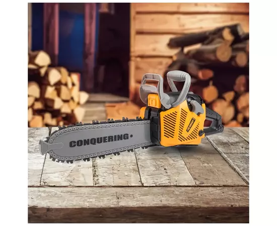 Игровой набор Otamanko бензопила на батарейках желтая (T001), изображение 8 Игровой набор Otamanko бензопила на батарейках желтая (T001), изображение 8