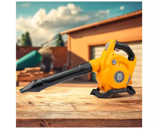 Игровой набор Otamanko садовая воздуходувка на батарейках желтая (T018), изображение 6