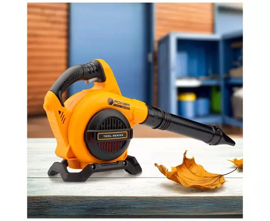 Игровой набор Otamanko садовая воздуходувка на батарейках желтая (T018), изображение 7