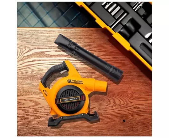 Игровой набор Otamanko садовая воздуходувка на батарейках желтая (T018), изображение 9