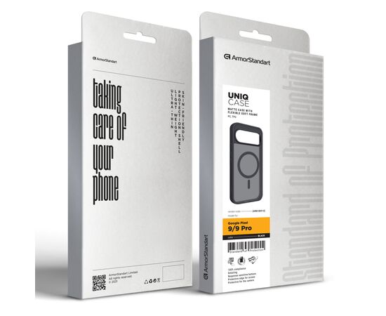 Чохол до мобільного телефона Armorstandart Uniq MagSafe Google Pixel 9 / 9 Pro Black (ARM80910), зображення 3