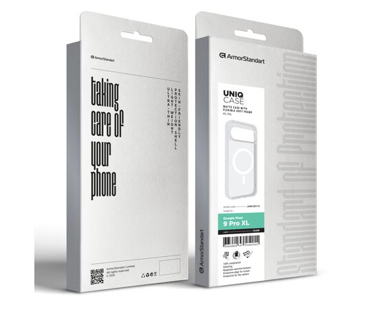 Чехол для мобильного телефона Armorstandart Uniq MagSafe Google Pixel 9 Pro XL Clear (ARM80915), изображение 3