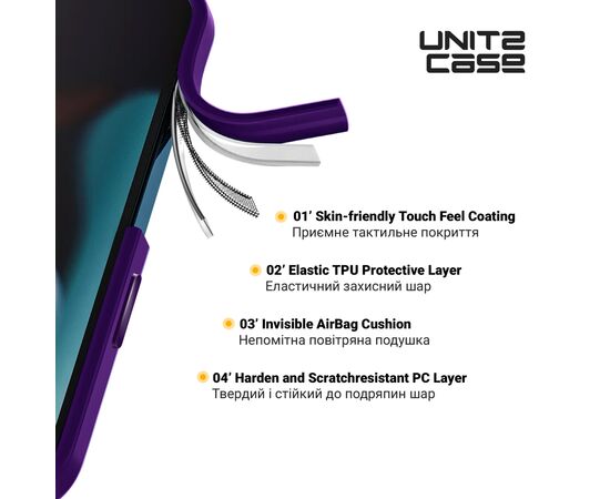 Чехол для мобильного телефона Armorstandart UNIT2 Google Pixel 9 Pro XL Purple (ARM80908), изображение 3