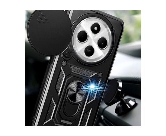 Чохол до мобільного телефона BeCover Military Xiaomi Redmi 14C 4G / Poco C75 Black (712489), зображення 3