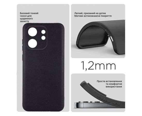 Чехол для мобильного телефона BeCover Infinix Smart 9 (X6532) Black (712495), изображение 2