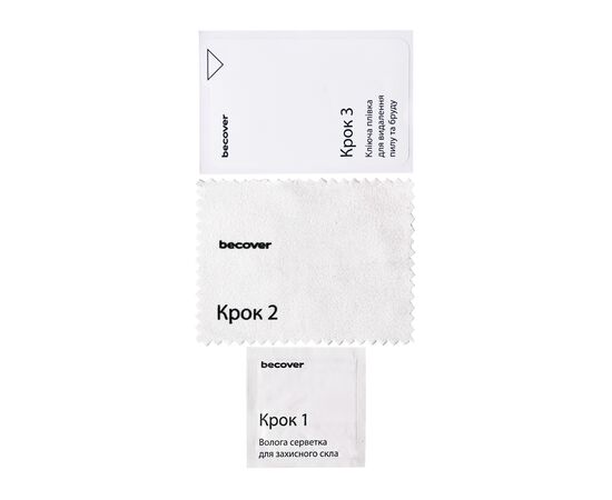 Скло захисне BeCover Tecno Spark 30 (KL6) Black (712500), зображення 5 Скло захисне BeCover Tecno Spark 30 (KL6) Black (712500), зображення 5