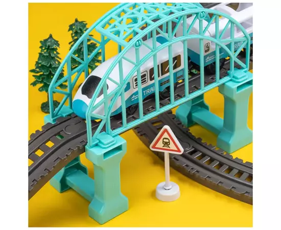 Залізниця Otamanko Мандрівний Експрес електрична залізниця 118 деталей (AU7883-6), зображення 3 Залізниця Otamanko Мандрівний Експрес електрична залізниця 118 деталей (AU7883-6), зображення 3