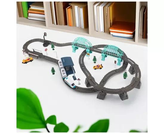 Залізниця Otamanko Мандрівний Експрес електрична залізниця 118 деталей (AU7883-6), зображення 8 Залізниця Otamanko Мандрівний Експрес електрична залізниця 118 деталей (AU7883-6), зображення 8