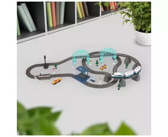 Залізниця Otamanko Мандрівний Експрес електрична залізниця 118 деталей (AU7883-6), зображення 9 Залізниця Otamanko Мандрівний Експрес електрична залізниця 118 деталей (AU7883-6), зображення 9