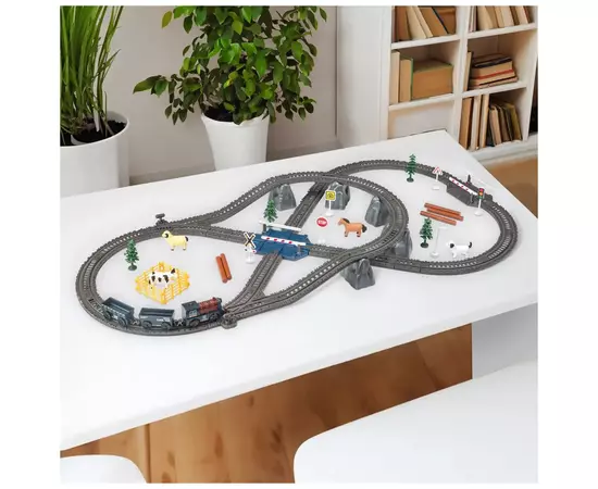 Залізниця Otamanko Мандрівний Експрес електрична залізниця 90 деталей (AU2885), зображення 9 Залізниця Otamanko Мандрівний Експрес електрична залізниця 90 деталей (AU2885), зображення 9