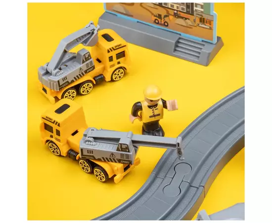 Залізниця Otamanko Мандрівний Експрес електрична залізниця 92 деталей, жовтий (AU6881AB), зображення 3 Залізниця Otamanko Мандрівний Експрес електрична залізниця 92 деталей, жовтий (AU6881AB), зображення 3