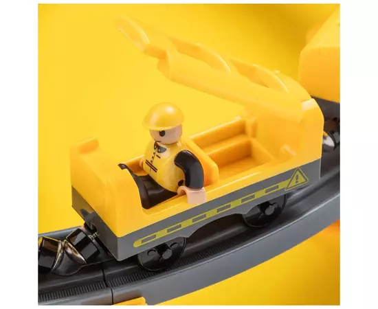 Залізниця Otamanko Мандрівний Експрес електрична залізниця 92 деталей, жовтий (AU6881AB), зображення 4 Залізниця Otamanko Мандрівний Експрес електрична залізниця 92 деталей, жовтий (AU6881AB), зображення 4