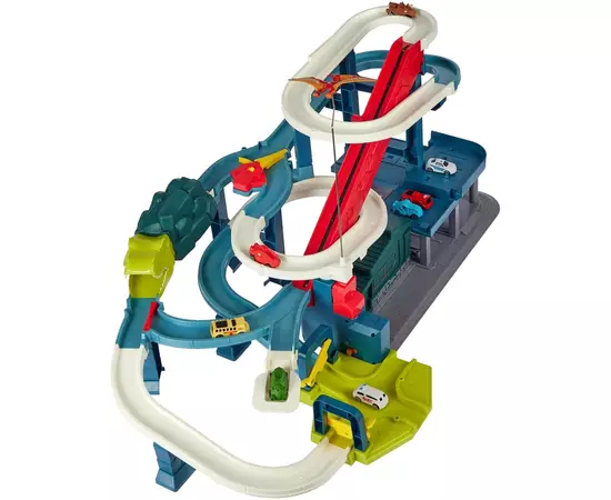 Игровой набор ZIPP Toys Dino автотрек-городская развязка электрический, 8 машинок (6603A), изображение 4 Игровой набор ZIPP Toys Dino автотрек-городская развязка электрический, 8 машинок (6603A), изображение 4