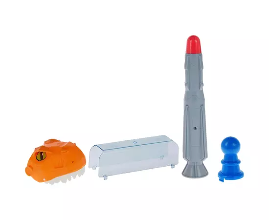 Игровой набор ZIPP Toys Dino автотрек-ракета электрический, 6 машинок (5508A), изображение 7