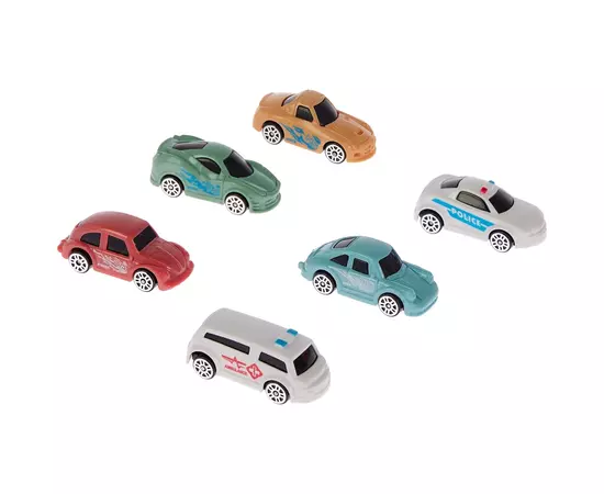 Игровой набор ZIPP Toys Dino автотрек-ракета электрический, 6 машинок (5508A), изображение 8