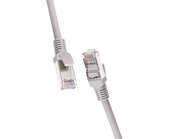 Патч-корд 2м FTP cat.6, CU, 26AWG, 7/0.16, LSZH, grey 2E (2E-PC6CU-FTP2LSZH-GRY), зображення 4 Патч-корд 2м FTP cat.6, CU, 26AWG, 7/0.16, LSZH, grey 2E (2E-PC6CU-FTP2LSZH-GRY), зображення 4