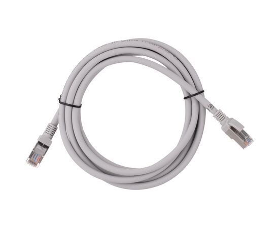 Патч-корд 2м FTP cat.6, CU, 26AWG, 7/0.16, LSZH, grey 2E (2E-PC6CU-FTP2LSZH-GRY)