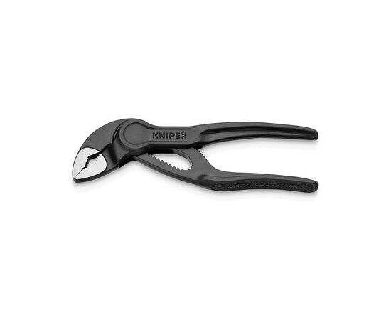 Кліщі KNIPEX COBRA XS переставні з фіксатором, 28 мм (1"), под ключ 24 мм, L-100 мм, Cr-V (87 00 100)
