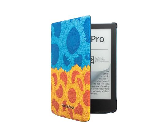 Чехол для электронной книги Pocketbook 629_634 Shell sunflower print (SH-634-SFP-CIS), изображение 3 Чехол для электронной книги Pocketbook 629_634 Shell sunflower print (SH-634-SFP-CIS), изображение 3