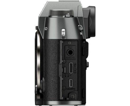 Цифровой фотоаппарат Fujifilm X-T50 + XF16-50mmF2.8-4.8 R LM WR Kit Charcoal silver (16828650), изображение 5 Цифровой фотоаппарат Fujifilm X-T50 + XF16-50mmF2.8-4.8 R LM WR Kit Charcoal silver (16828650), изображение 5