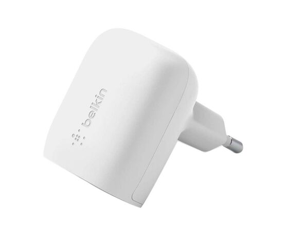 Зарядное устройство Belkin 20W USB-C PD PPS white (WCA006VFWH), изображение 3 Зарядное устройство Belkin 20W USB-C PD PPS white (WCA006VFWH), изображение 3