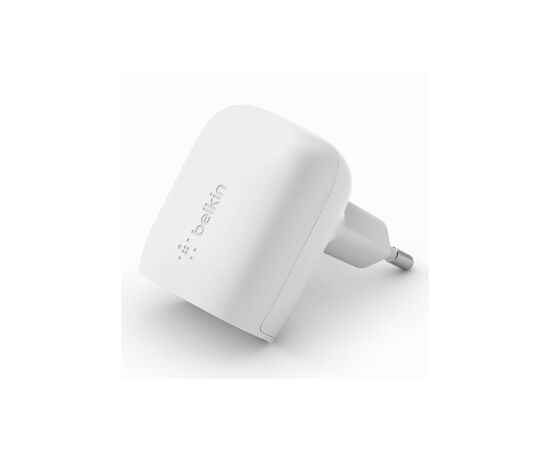Зарядное устройство Belkin 20W USB-C PD PPS white (WCA006VFWH), изображение 5 Зарядное устройство Belkin 20W USB-C PD PPS white (WCA006VFWH), изображение 5